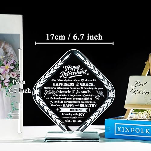 Miniatura 9 de Regalo de jubilación para mujeres y hombres, el mejor regalo de jubilación, recuerdo significativo, regalos de despedida para amigos, regalos de