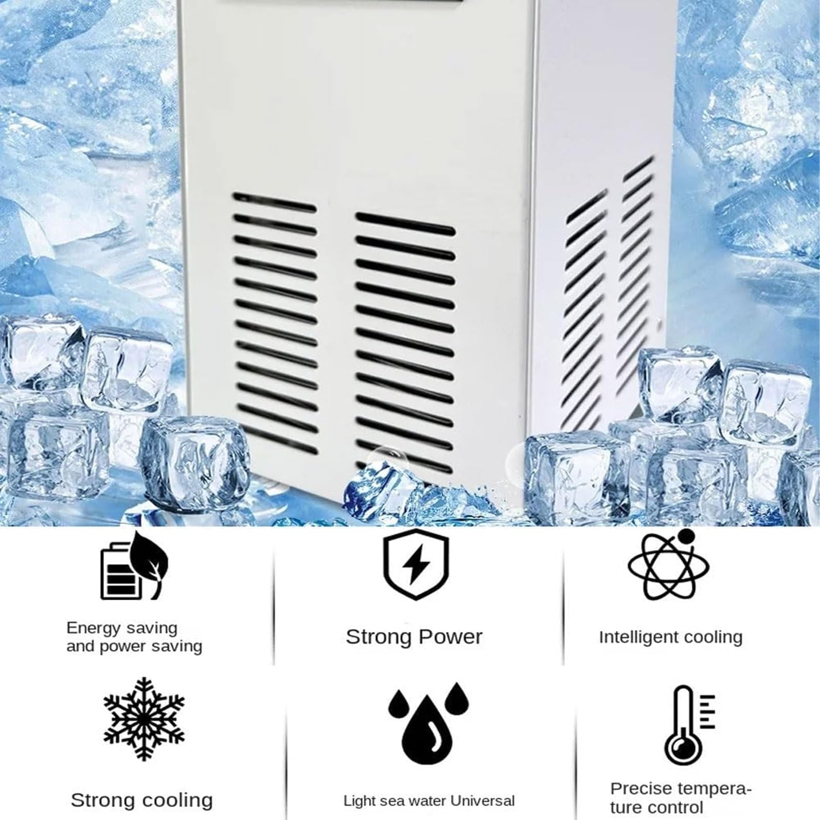 Enfriador Y Calentador De Agua para Acuario De 35l, Sistema De Enfriamiento Y Calentamiento para Pecera con Temperatura Constante, con Ajuste De Temperatura, Bomba De 5 W Y Tubo De 2 M, para Peces Y
