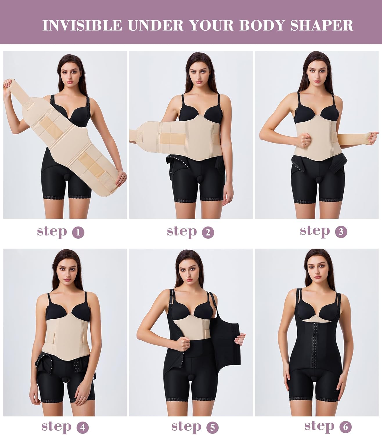 YERKOAD 360 Lipo Foam Ab Board Post Surgery Liposuction Abdominal Compression Boards Tummy Tuck Recovery Waist Cincher - Image 5