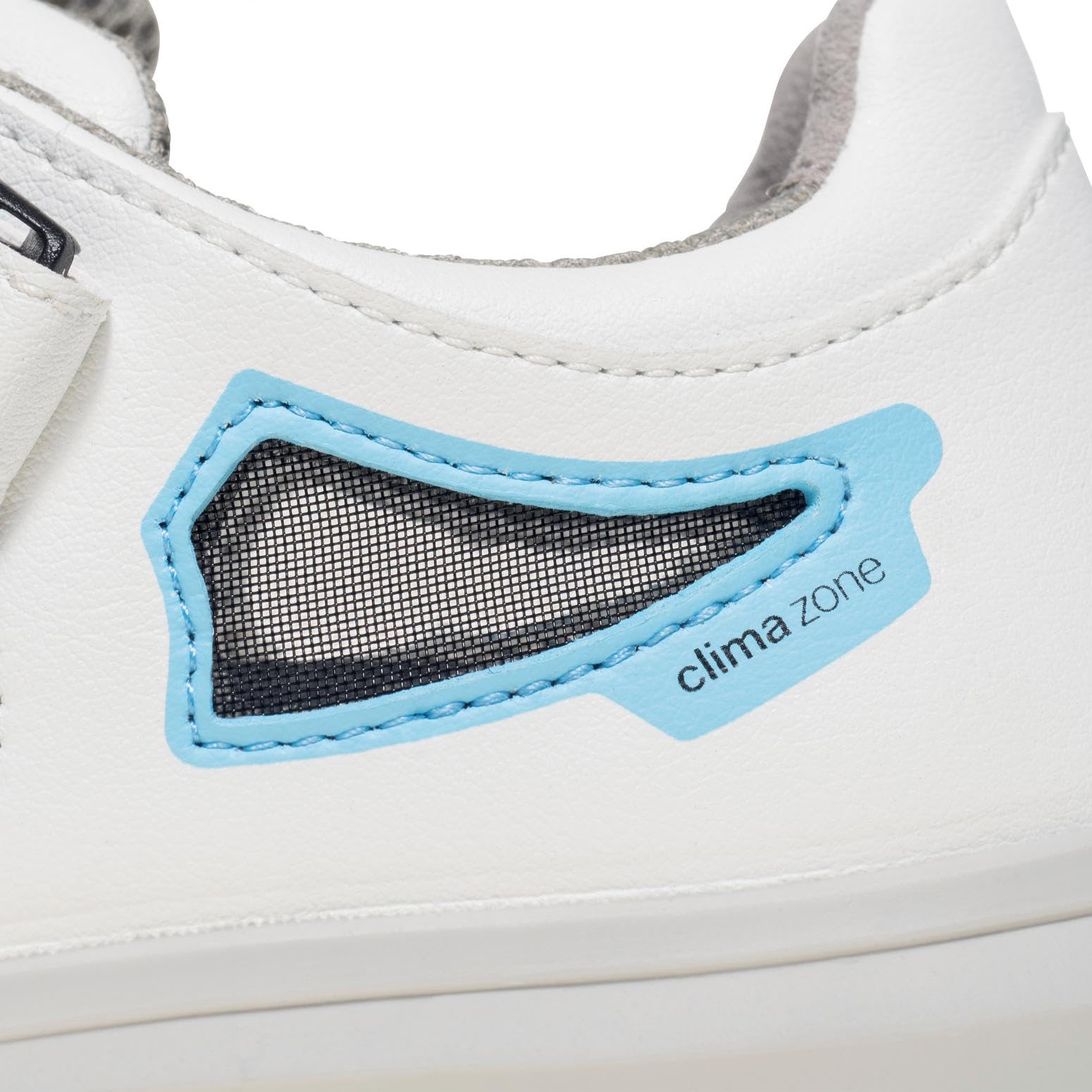 Uvex 1 Sport White półbuty S1 FO SR – buty ochronne do lekkich obszarów – oddychające, lekkie i elastyczne, biały, 42 EU