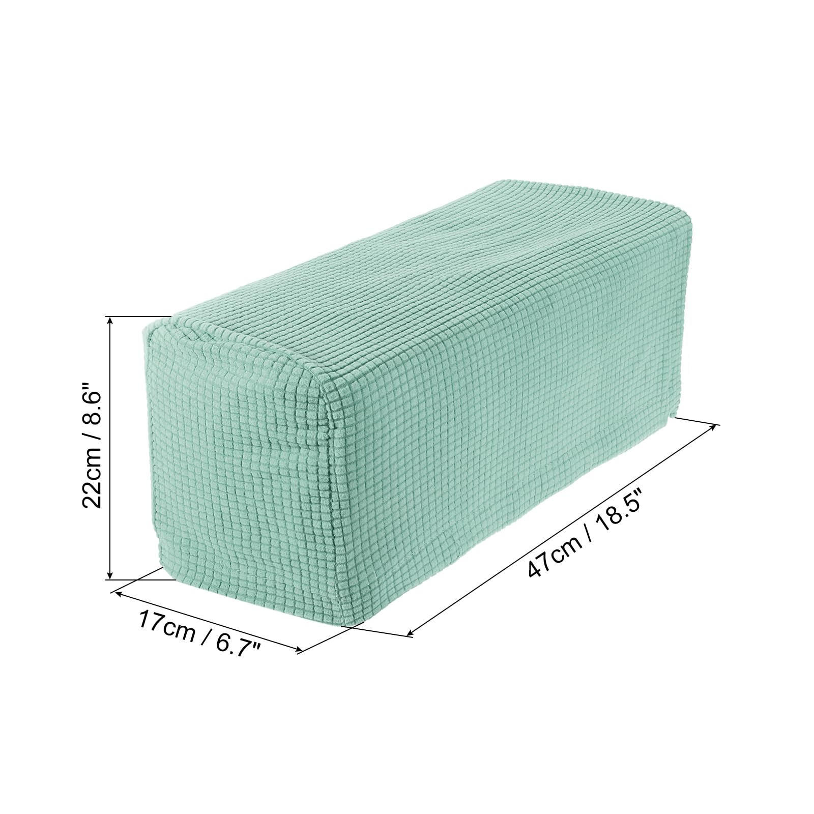 QUARKZMAN 2 stuks stretch armleuninghoezen, polyester, zachte