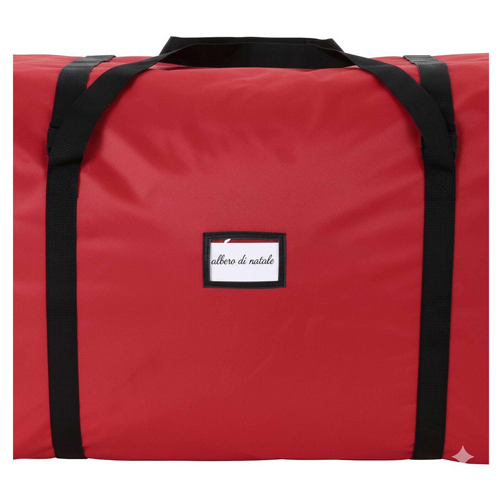 Holyart Alberi di Natale: Borsa porta albero di Natale per alberi 150-225 cm 115x40x50 cm