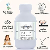 Vista 5 de VIAL SAFE La funda protectora de botella de insulina más confiable para diabetes Nunca arriesgarás a romper tu vial de insulina, funda protectora