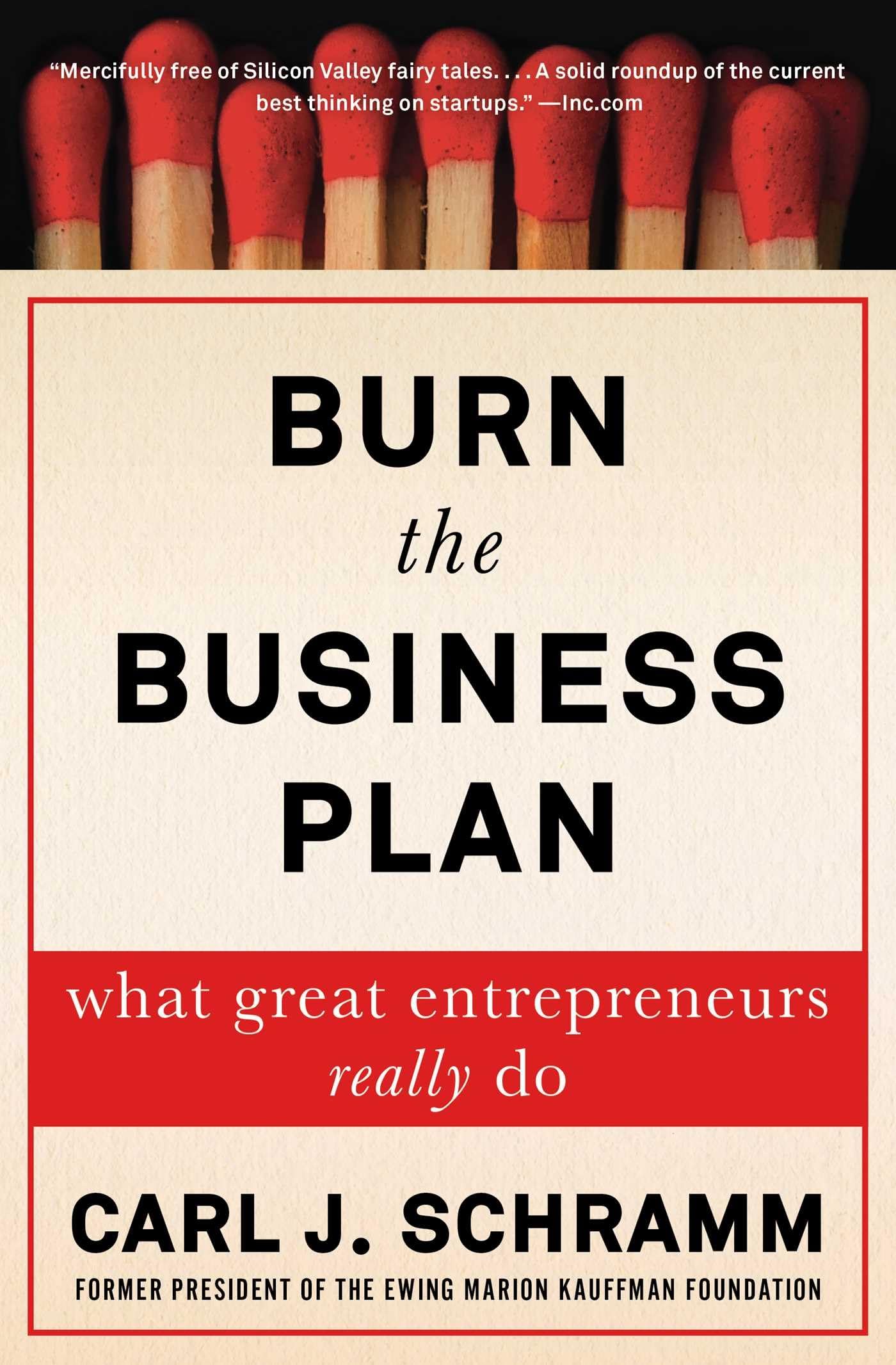 Burn the Business Plan: What Great Entrepreneurs Really Do