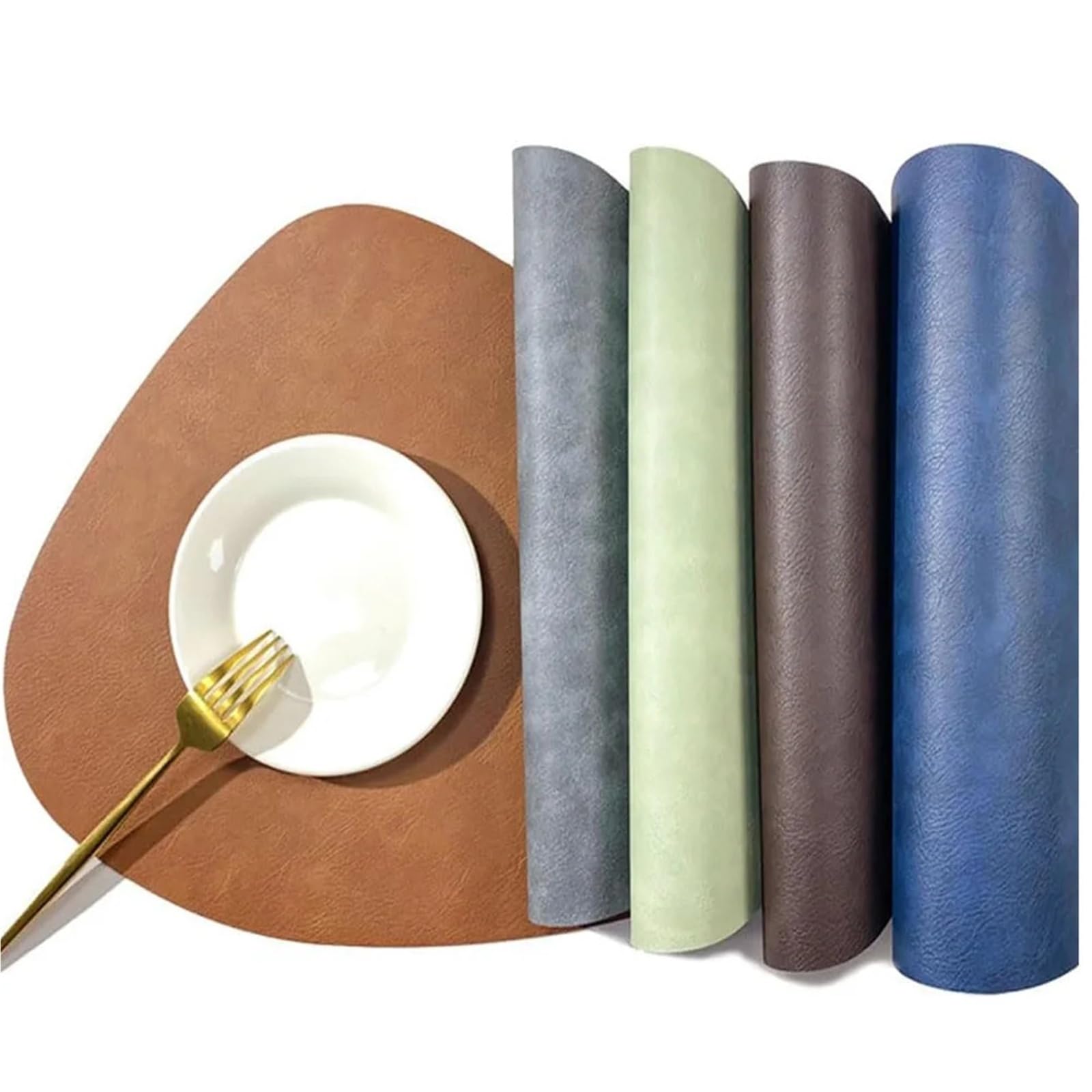 Tischset aus Kunstleder