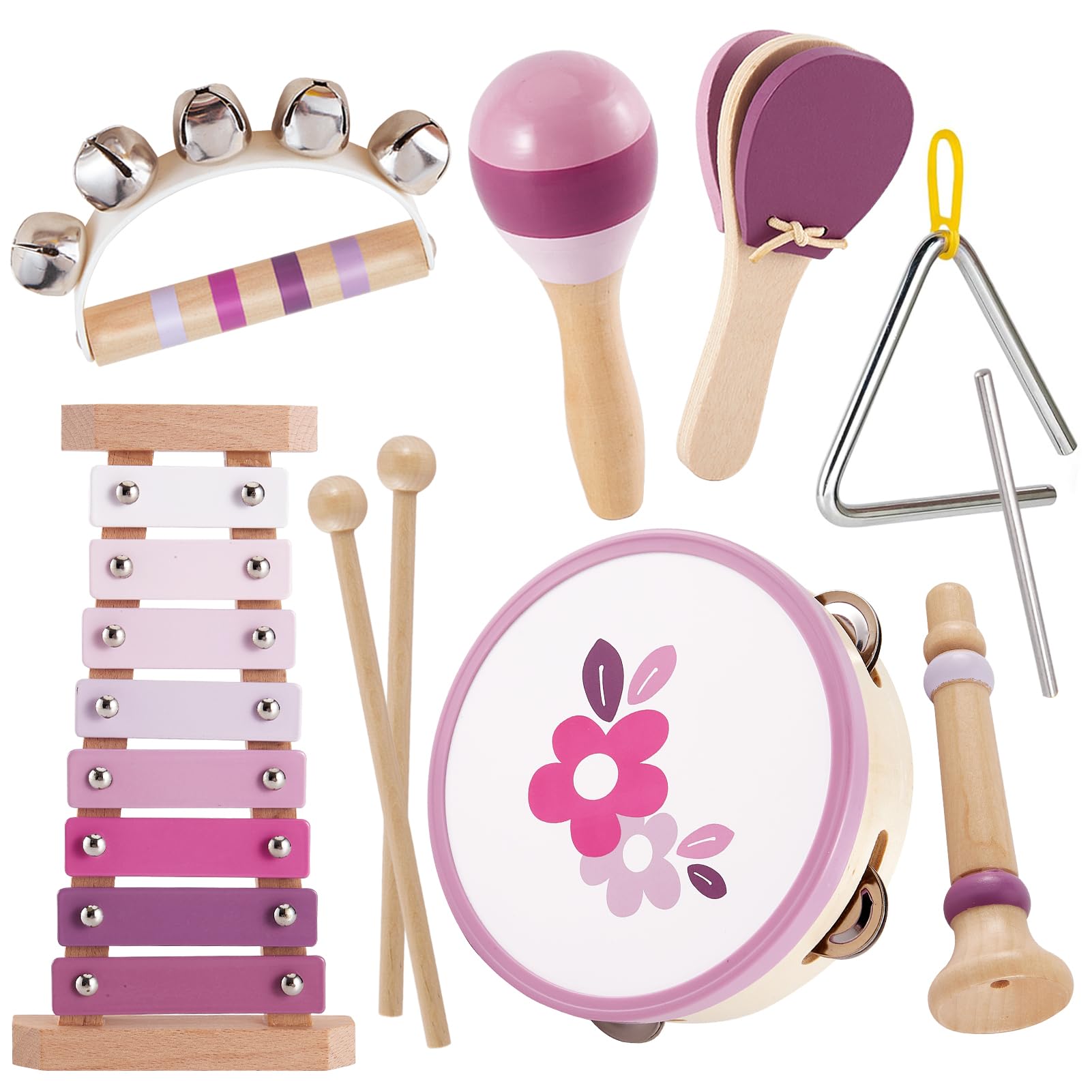 BUYGER Juguetes Instrumentos Musicales Infantiles Bebés Niños 1 Año