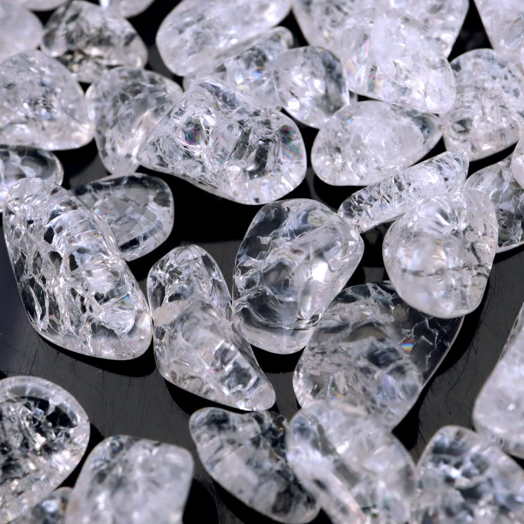 ★得々バーゲン★キラキラ爆裂水晶☆200g【AAAクラックレインボー水晶】❤️ 得々バーゲンキラキラ爆裂水晶200g【AAAクラックレインボー水晶