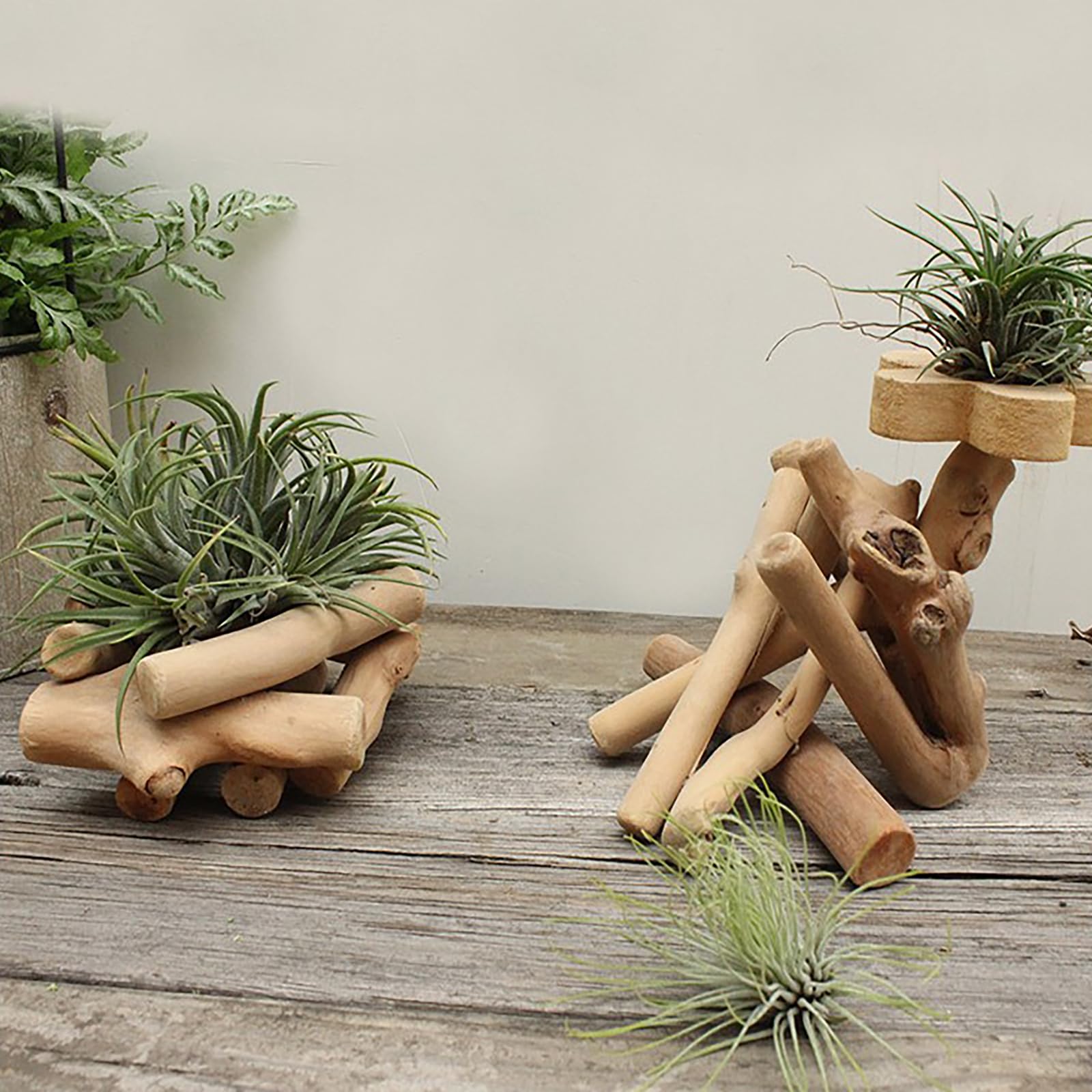 ZJCHBL - 40 palos de madera flotante para manualidades, 4.7 pulgadas de largo, 7 mm-15 mm de diámetro, para manualidades, accesorios de fotos, proyectos escolares, decoración de manualidades de madera