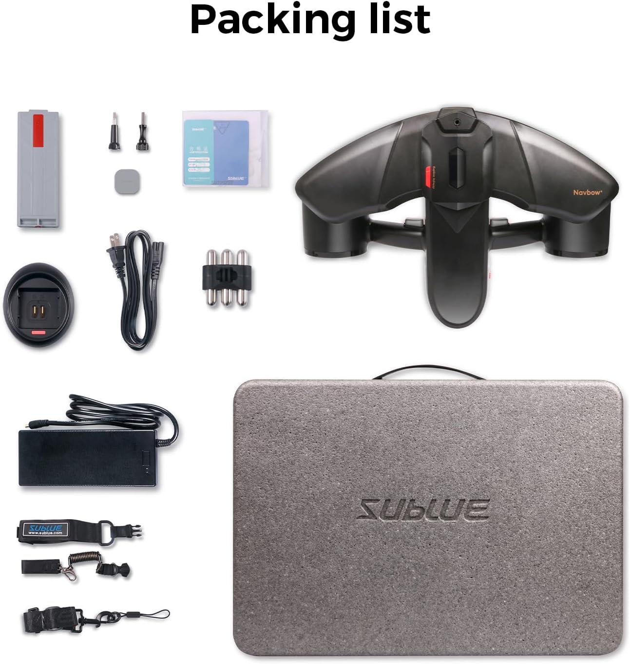 Navbow Navbow Plus Smart Professional Professional Scooter Underwater Dual Motors With Action Camera 3 WITHDAY SEPTION 4.47 MPH 60 minutes 131FT Pool Schooling Scooter for adults 10 71EkmK6JIEL. AC SL1500