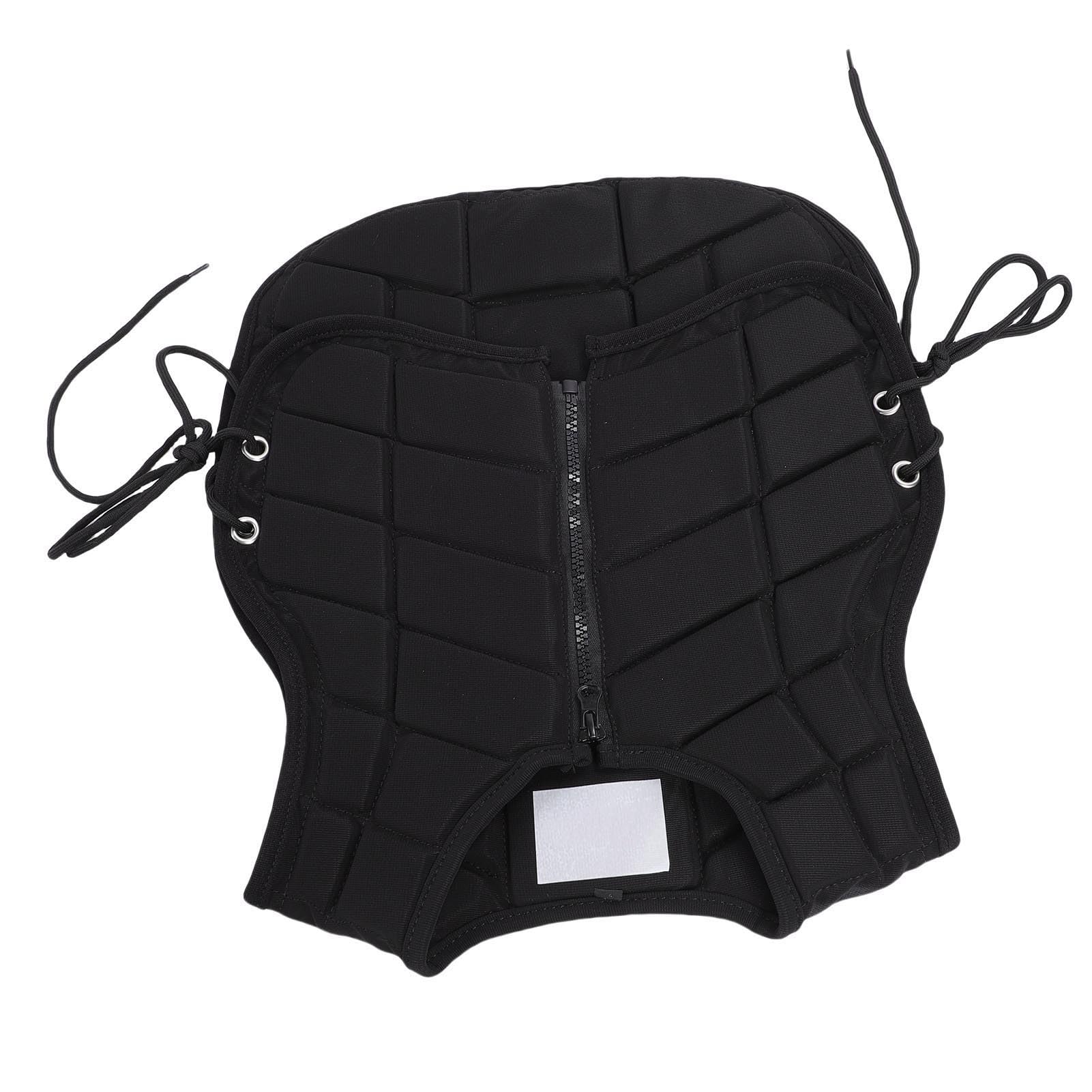 Kids Horse Riding Vest with Zipper Design | Vestibilità regolabile, materiale in poliestere , movimento confortevole, funzionalità di sicurezza migliorate