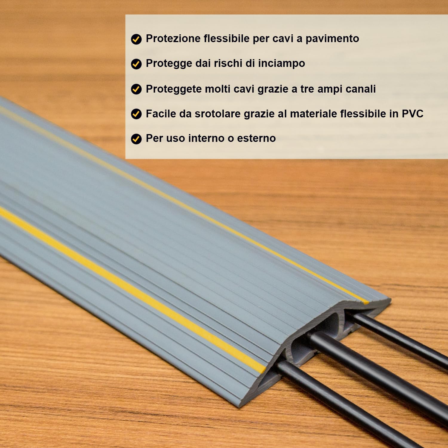 40–60 EURO - Protezioni Per Cavi A Pavimento - Foto 8