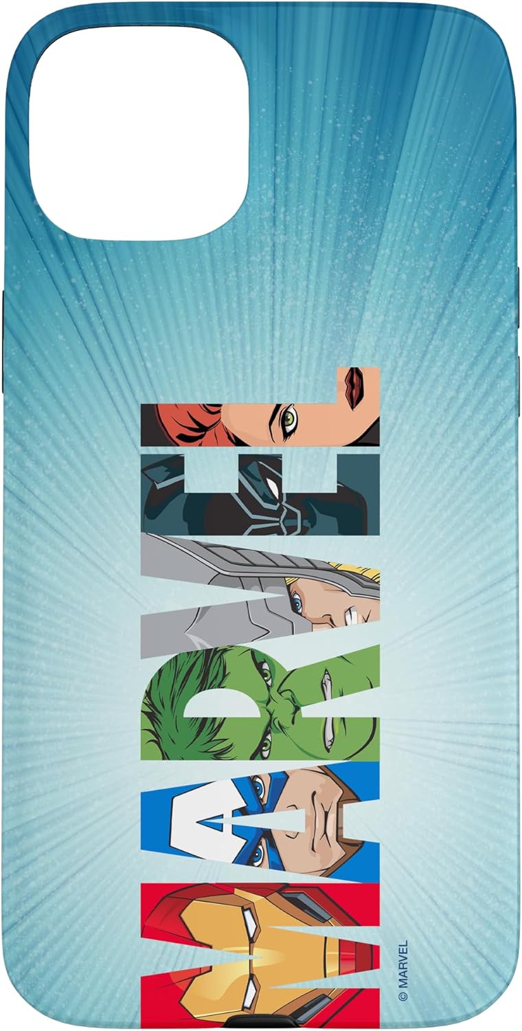 iPhone 13 Marvel Logo Avengers Super Heroes Case