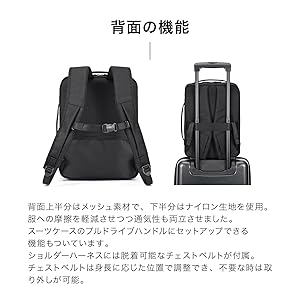 オフィス用品 Gen Amazon | [エースジーン] ビジネスリュック ガジェタブルSF B4