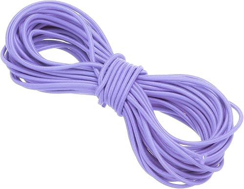 Vista 156 de PATIKIL Cuerda elástica elástica de 1/8 pulgadas, 11 yardas (0.118 in x 32.8 ft), color verde militar para manualidades, correas de gancho