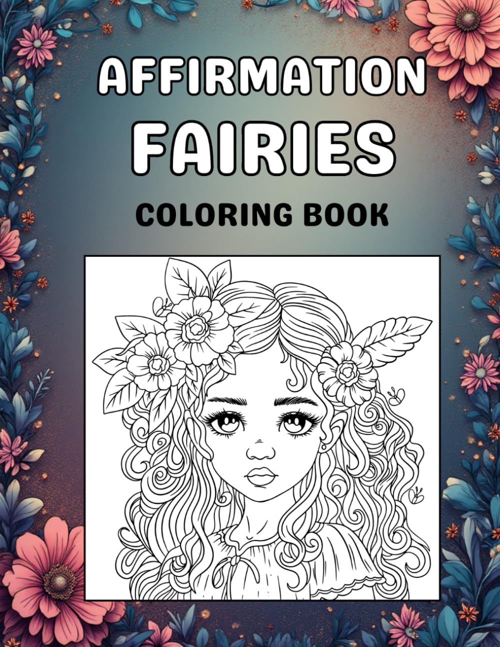 Affirmation Fairies Coloring Book: Coloring, Tracing & ABCs Illustrated version