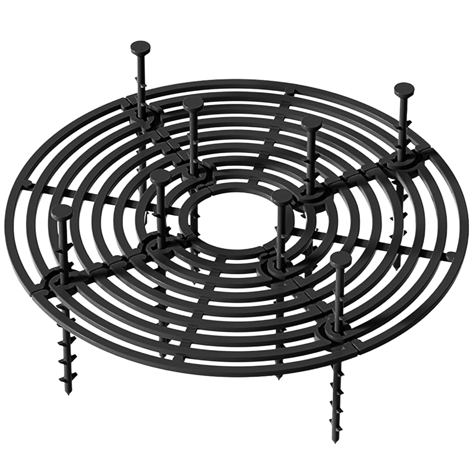 Grilles de Protection de Pots de Plantes, 30 cm Couvercle pour Pot de Fleurs, Cache de Protection Plante Découpable, Contre Animaux de Compagnie, Chat, Enfants