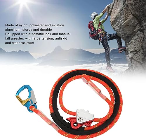 Miniatura 5 de Fydun Cordón de escalada, posicionamiento de otoño flip line árbol cuerda de escalada ajustable para alta altitud Ope ion