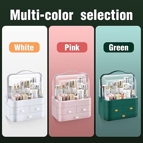 Miniatura 7 de Youlvy Organizador de maquillaje para organizadores de tocador y cuidado de la piel caja de almacenamiento de cosméticos de gran capacidad y