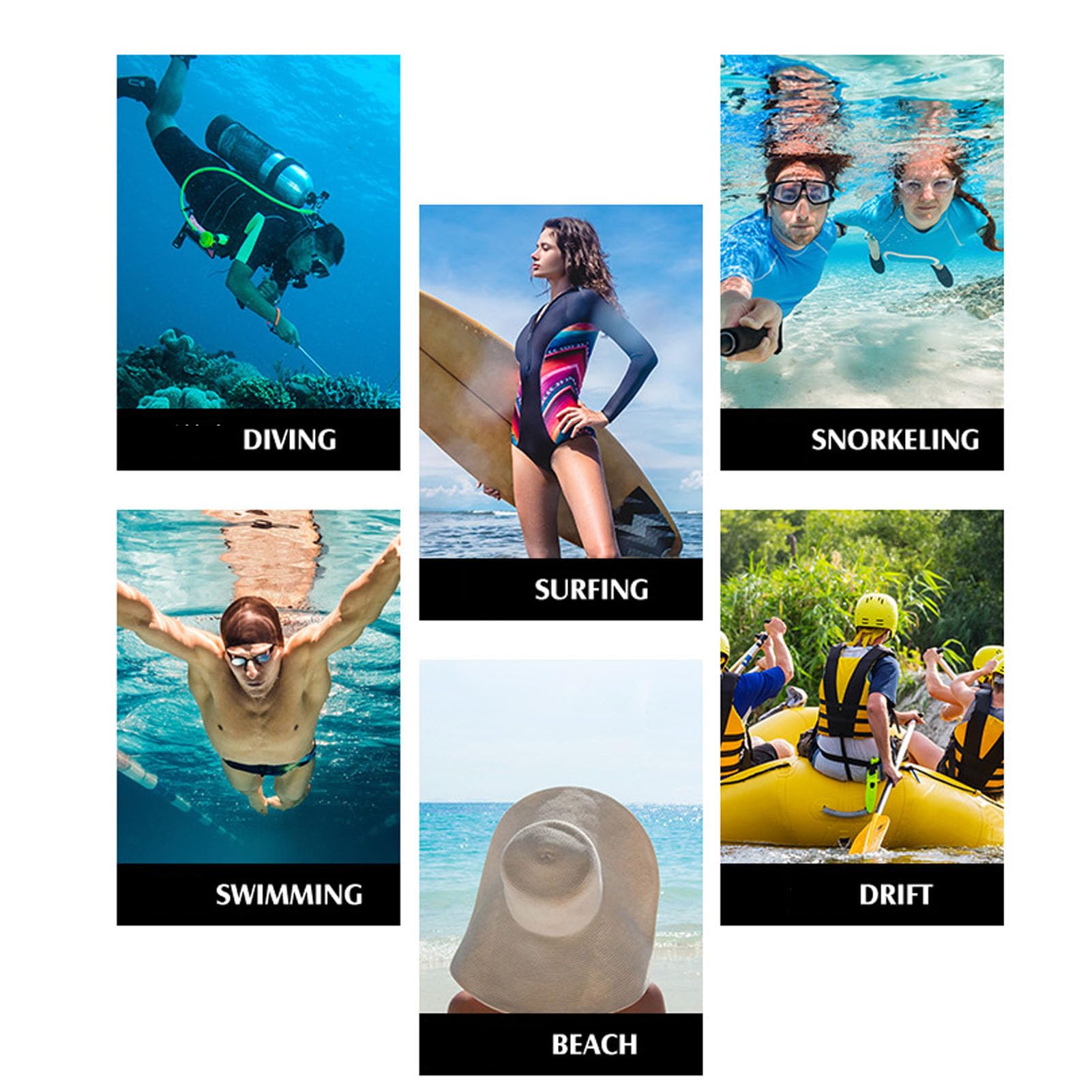 Sorandy Buty do Wody Neoprenowe Buty do Nurkowania 5mm Wysoki Górny Poślizg Boczny Zamek Błyskawiczny Surfing Plaża Sporty Wodne Obuwie dla Dorosłych Pływanie