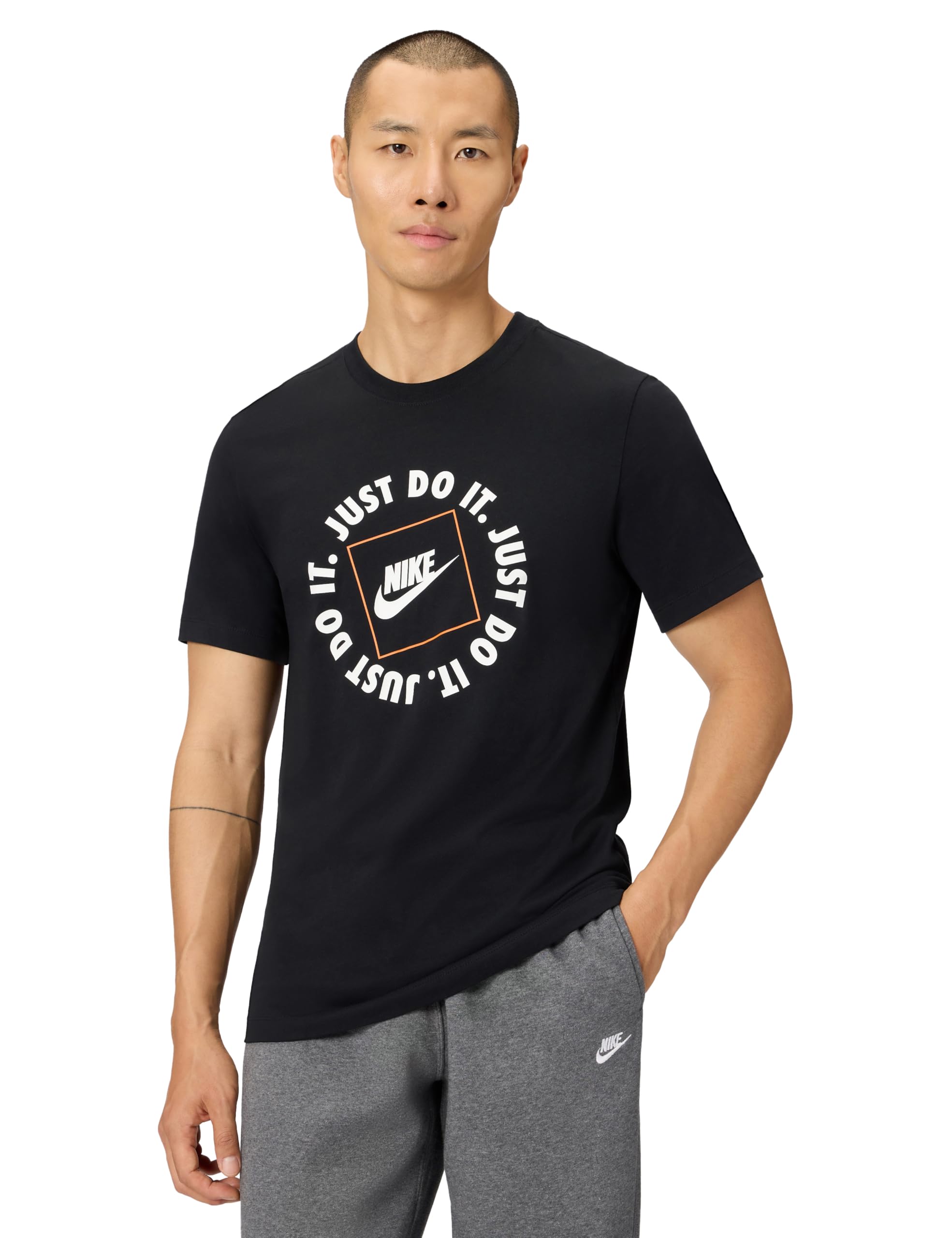 Nike Men's NSW Just Do It (Circle) Hbr Tee