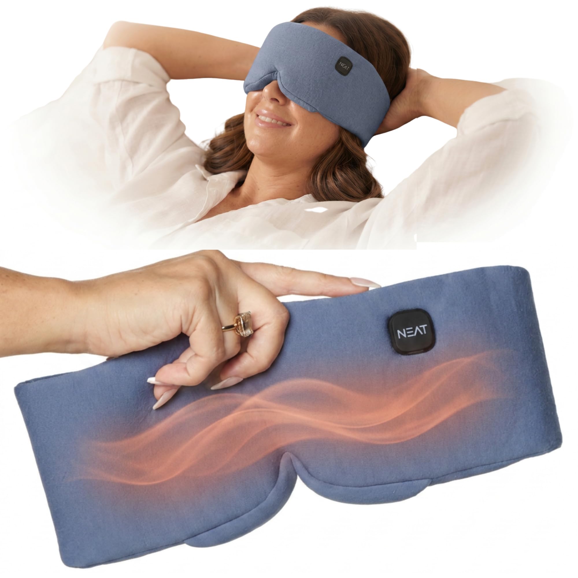 Photo 1 of Neat Sunday Heated Eye Mask - Cordless Electric Eye Compress