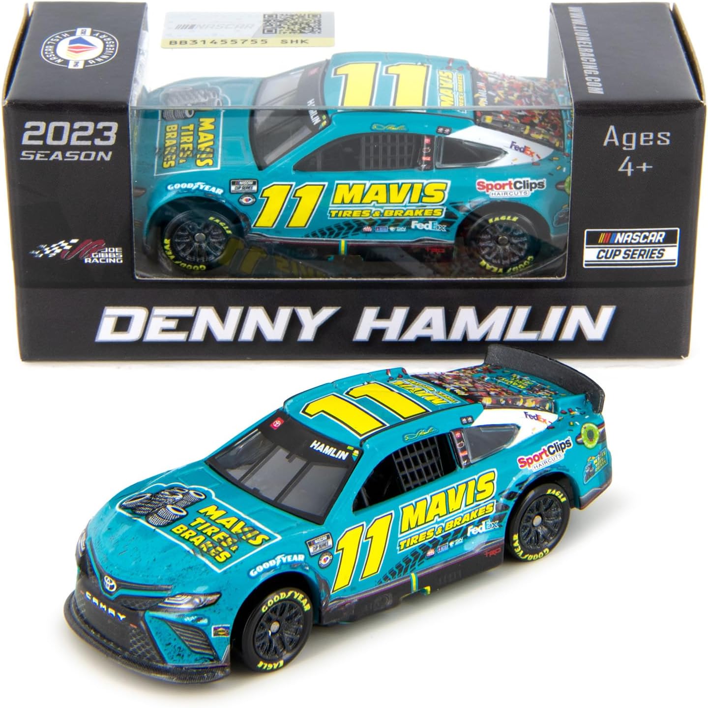 Lionel Racing Denny Hamlin 2023 Pocono 50th Cup Series Race Win Diecast Car 1:64 Scale