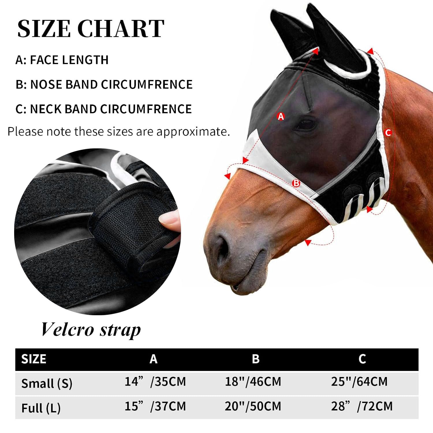 Maschera Antimosche Per Cavalli In Titanio Elasticizzato E Traspirante - Foto 2