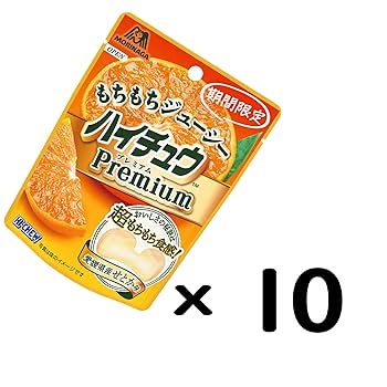 Amazon.co.jp: 森永製菓 ハイチュウプレミアム＜せとか＞ 35g×10