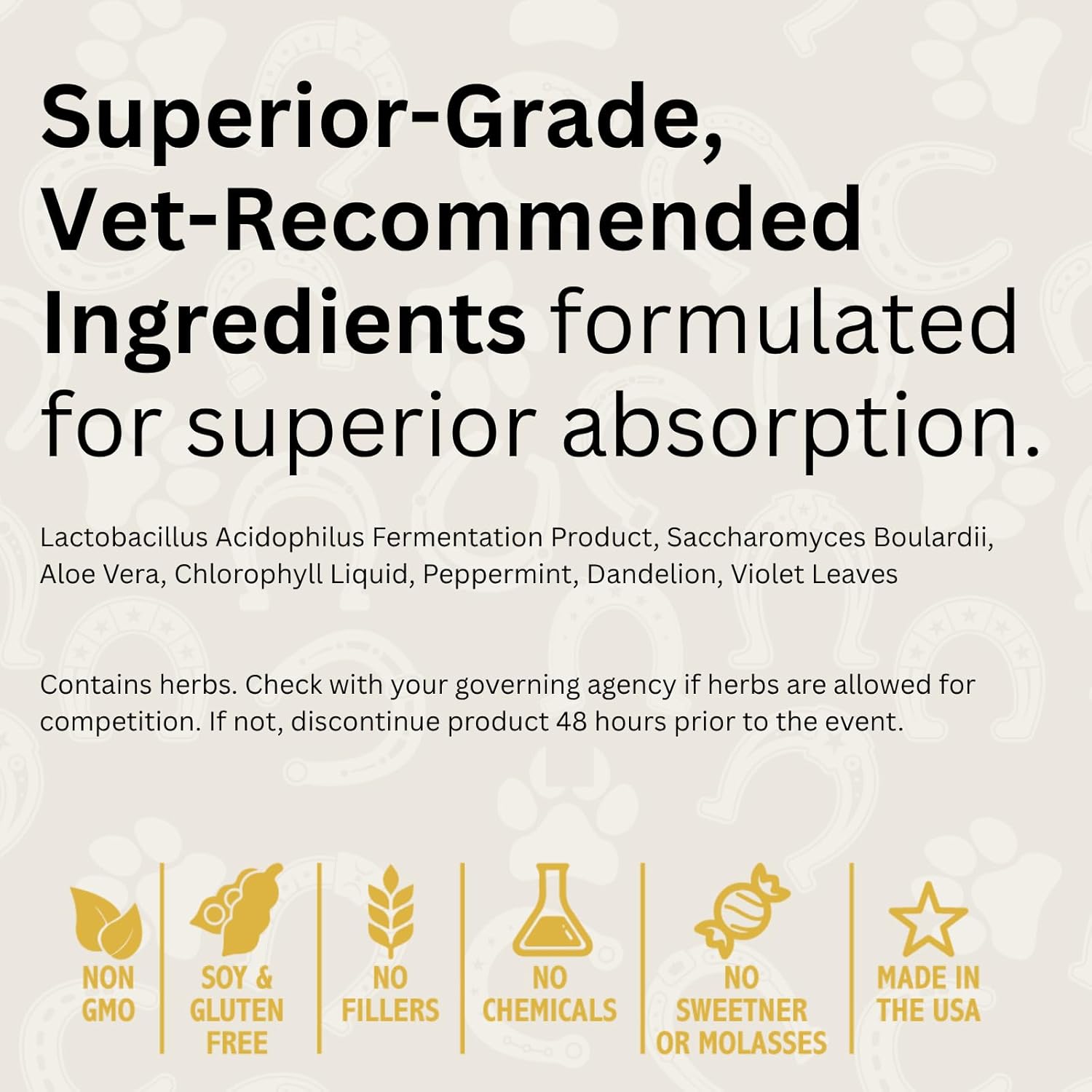 GI Balance Liquid Probiotic for Horses | No Fillers No Sweeteners | Natural Herbal Digestive Supplement Formula for Colic, Gas, Hindgut pH Balance, Leaky Gut | ScoopRx USA Made - 32oz (32 Day Supply)