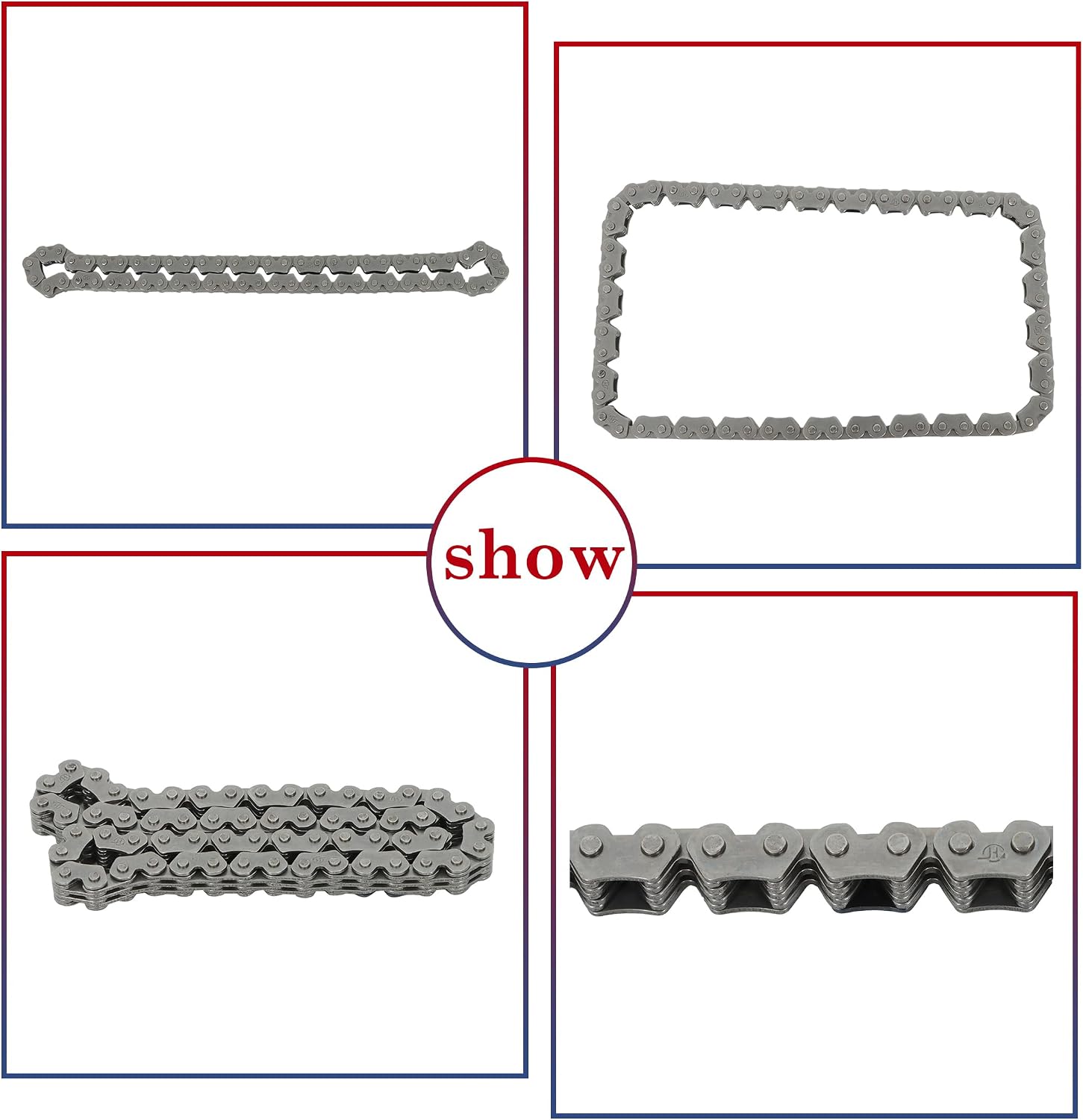 Cam Timing Chain Replacement for Honda Rancher 420 2007-2015 Replacement for Honda Foreman 500 Pioneer 500 2012-2015