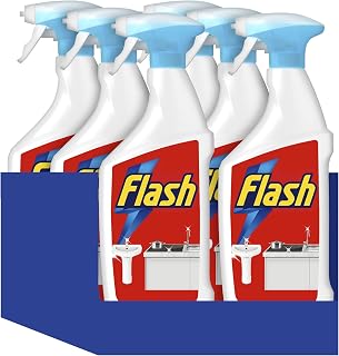 Bleach Cleaning Spray For Hard Surfaces, 6 x 800 ml