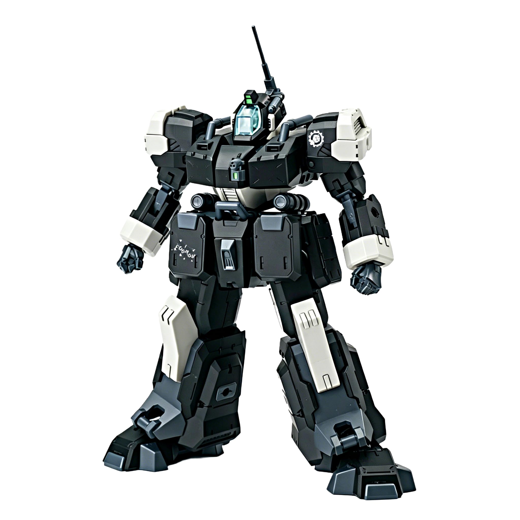 TOYVERSE Sheik Mainland Ultra Action Trooper Homer Black 1/144 13.5 cm Articulated Action Figure Model Kit for Ages 15+ — image 1
