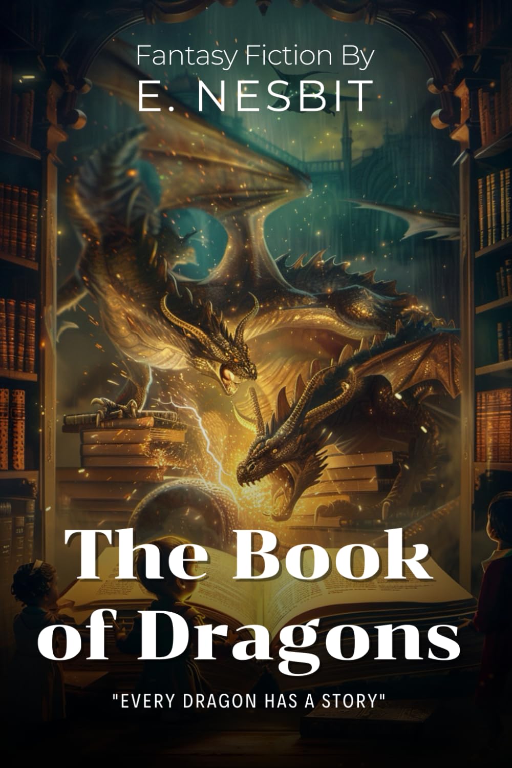 The Book of Dragons By E. Nesbit (Illustrated & Annotated): Magical Tales of Mythical Beasts and Extraordinary Adventures