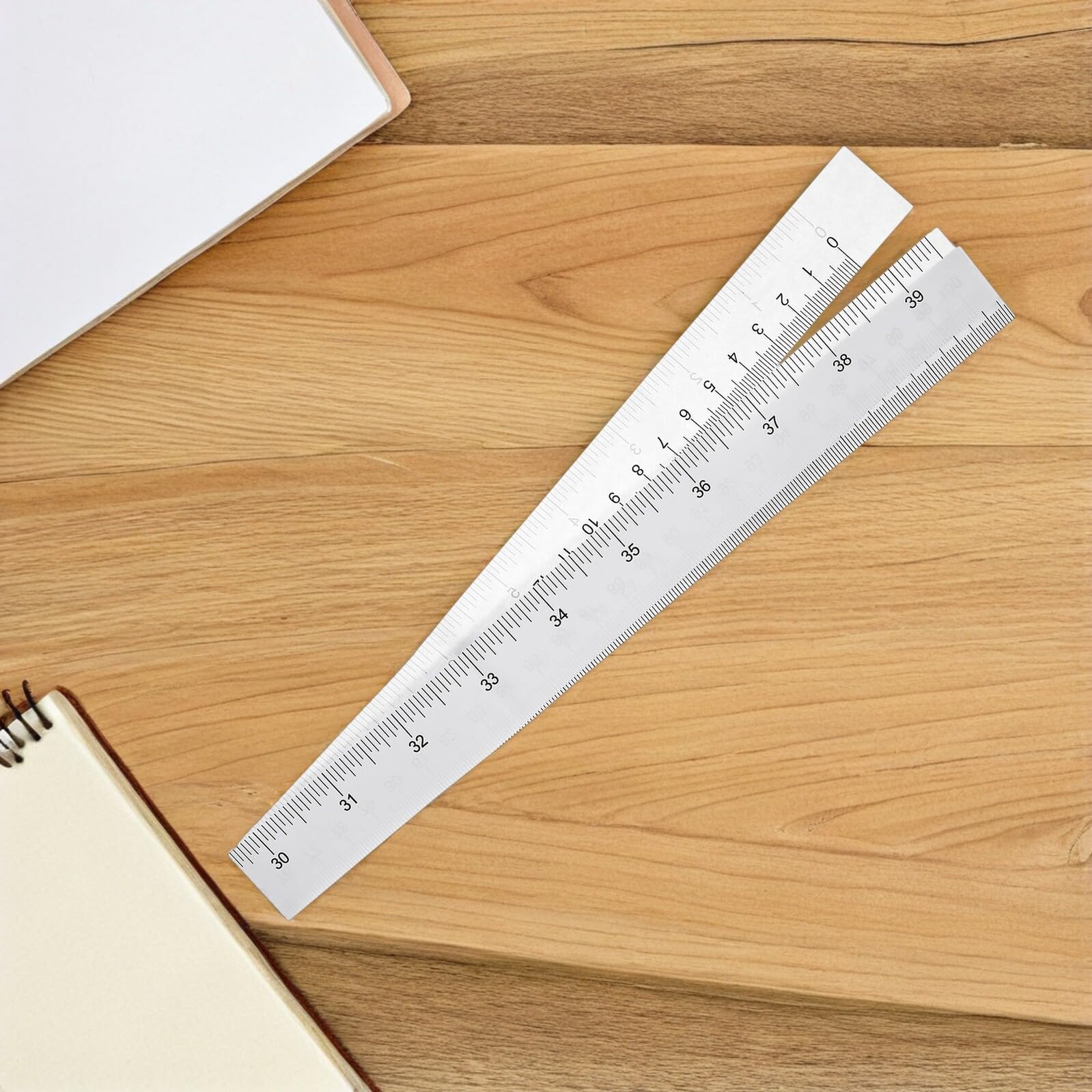 Cinta Métrica de Papel Flexible 1m, 150 Piezas, Blanco