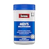 Swisse Ultivite Mens Daily Multivitamins | 50 Vitamins, Antioxidants and Minerals + Adaptogens | Energy, Stress & Immune Support | Mens Vitamins | 120 Tablets