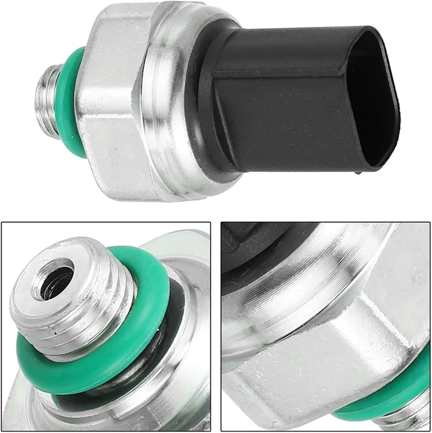 AC Pressure Switch Sensor, for 535I GT 2010 2011 2012-2017, for 540I 2000 2001 2002-2018 Air Conditioning Pressure Switch Sensor 64539141957 64530141211