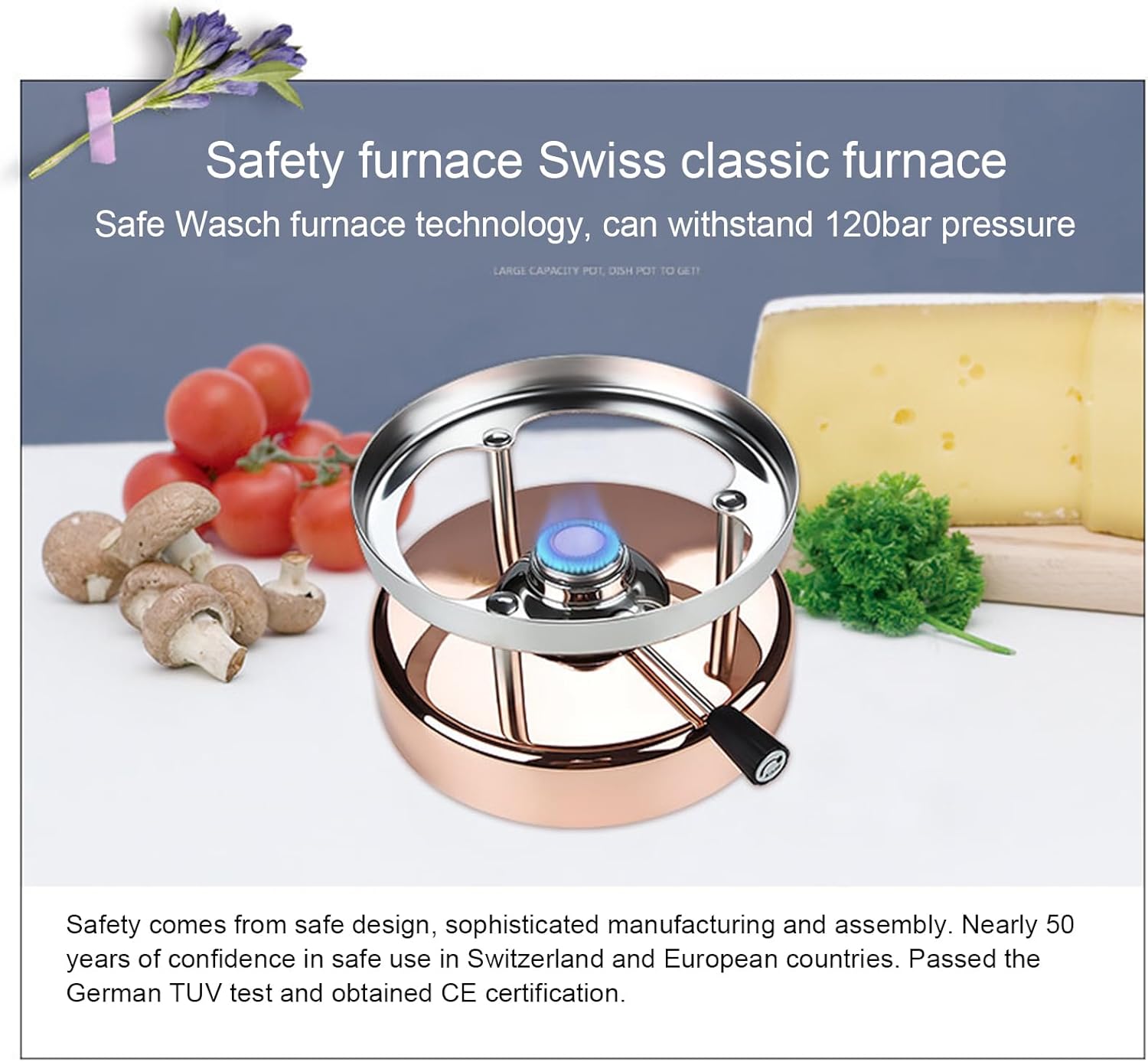 Home Shabu-Shabu Chinese Hot Pot with Lid for Induction Cooktop Gas Stove,Great for Entertaining and for Personalizing Your own Chinese Hot Pot at Home.,18cm