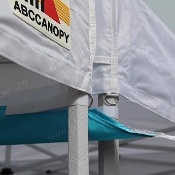 ABCCANOPY 10 القدم المظلة مزراب المطر ل المنبثقة المظلة السماء الزرقاء