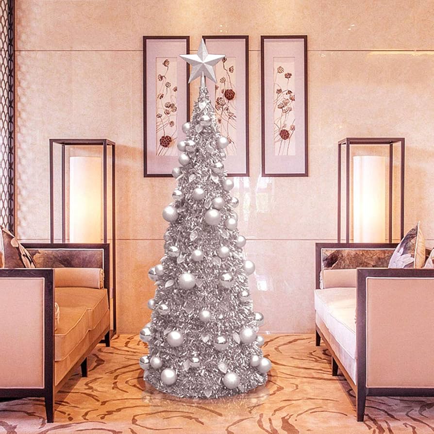 Amazon | かぶせるだけですぐ完成 組立クリスマスツリー 組立 3