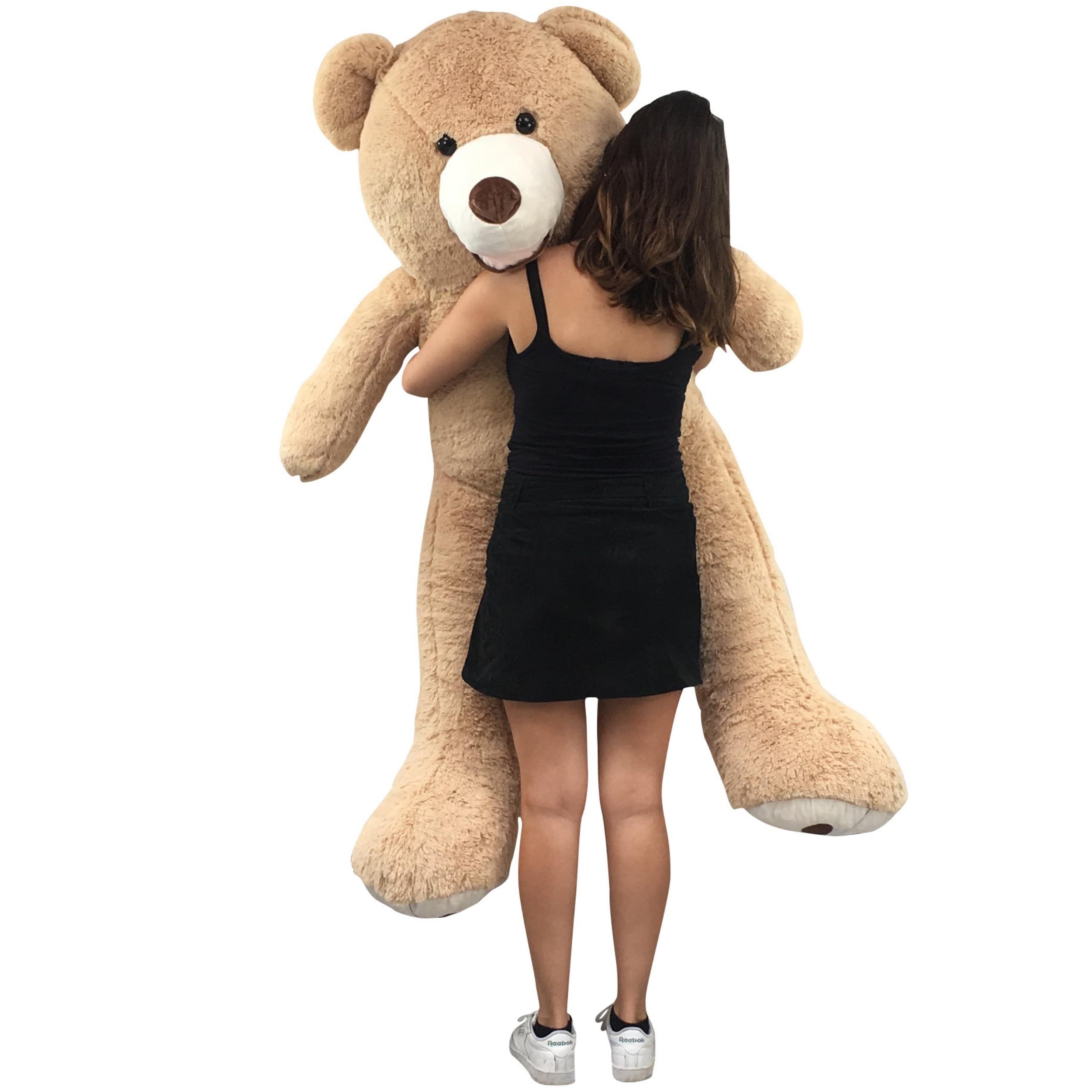 bananair Orsacchiotto XXL Gigante (da 130 cm a 340 cm) Orso de Peluche Teddy Bear Peluche Morbida, Perfetto per Compleanno, Natale, Giocattolo (160 cm)