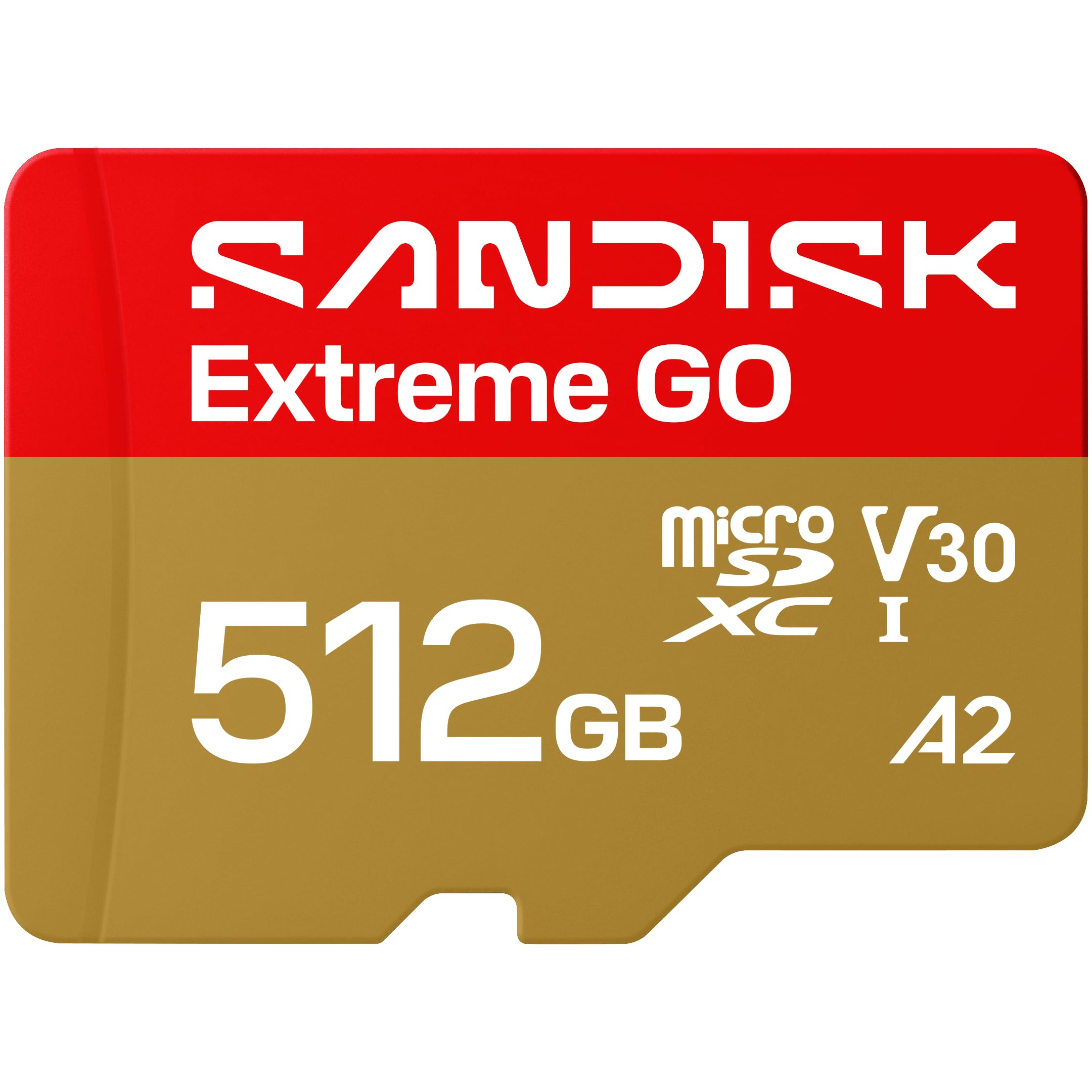 SanDisk Extreme GO microSDXC 512 GB UHS-I Speicherkarte 240 MB/s Lesen