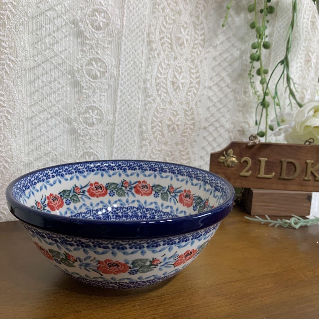 【新品】セラミカ　クレデンツァ　大盛鉢　ポーランド陶器 新品】セラミカ クレデンツァ 大盛鉢 ポーランド陶器 新品】セラミカ