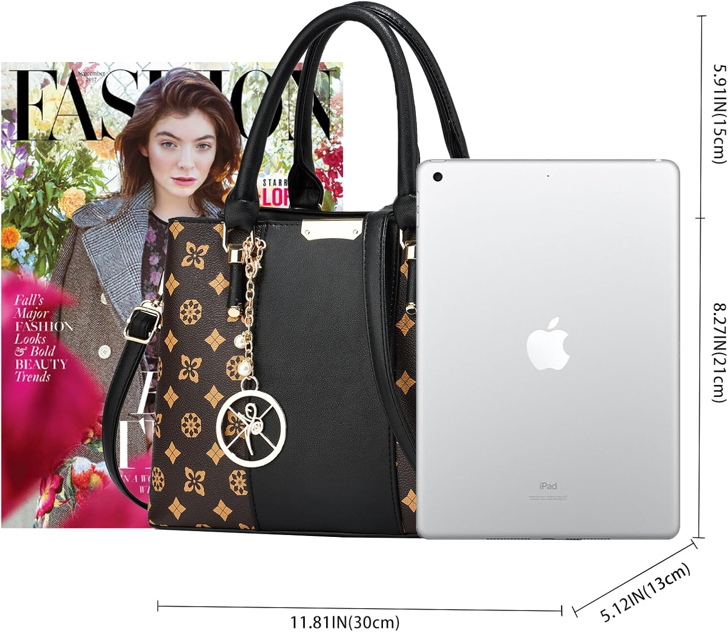 KURGOOL Women Purses and Handbags Top Handle Satchel Shoulder Bags Messenger Tote Bag for Ladie - Image 4