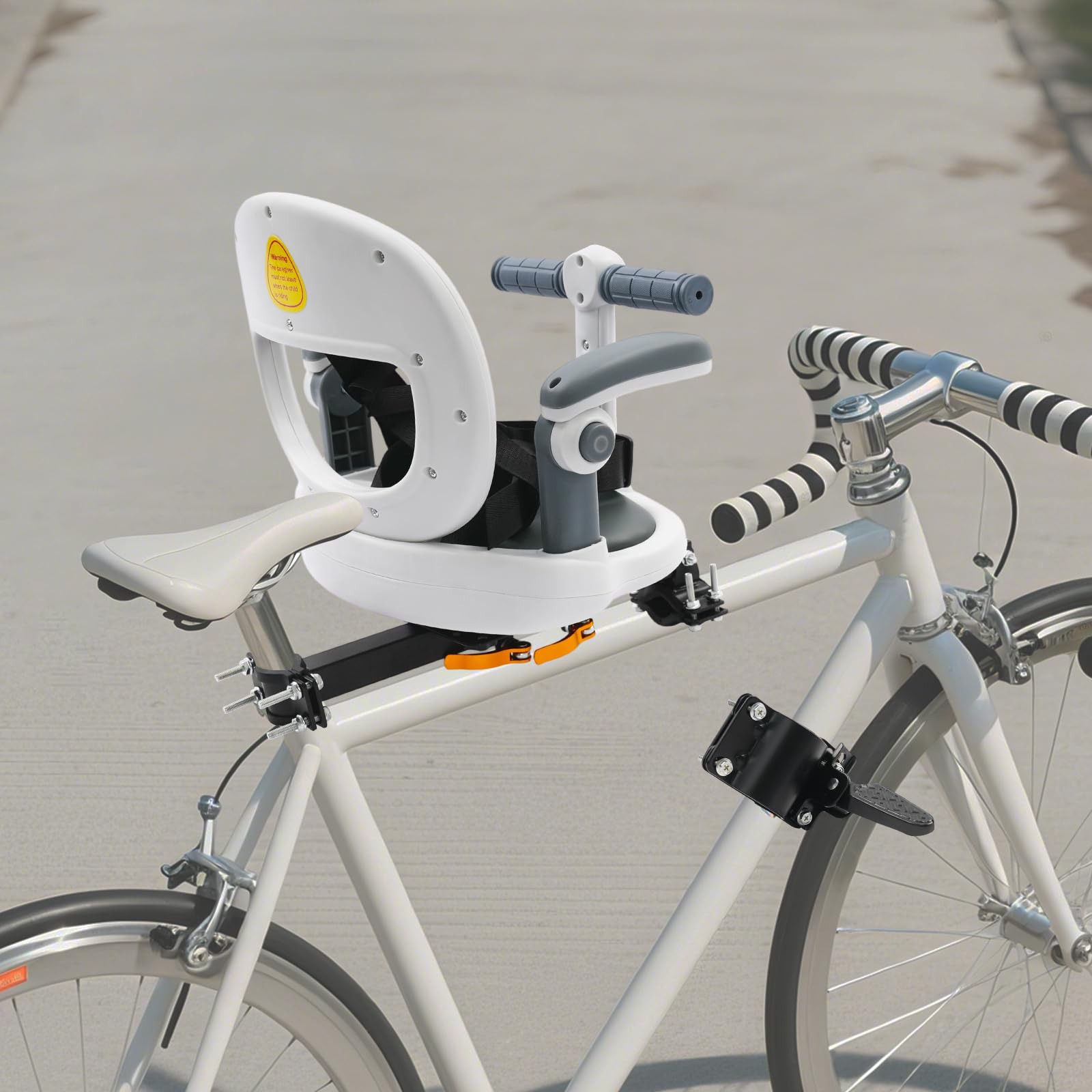Fahrradkindersitz Vorne, Kinderfahrradsitz, Kindersitz, 360° drehbar