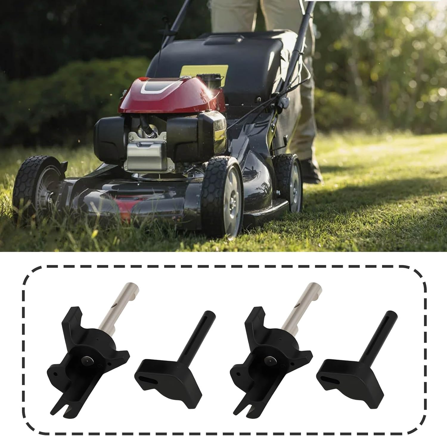 2 Sets Engine Carburetor Carb Rebuild Repair Kit Compatible with Honda GX200 GX160 GX120 5.5HP 6.5HP 168F 170F