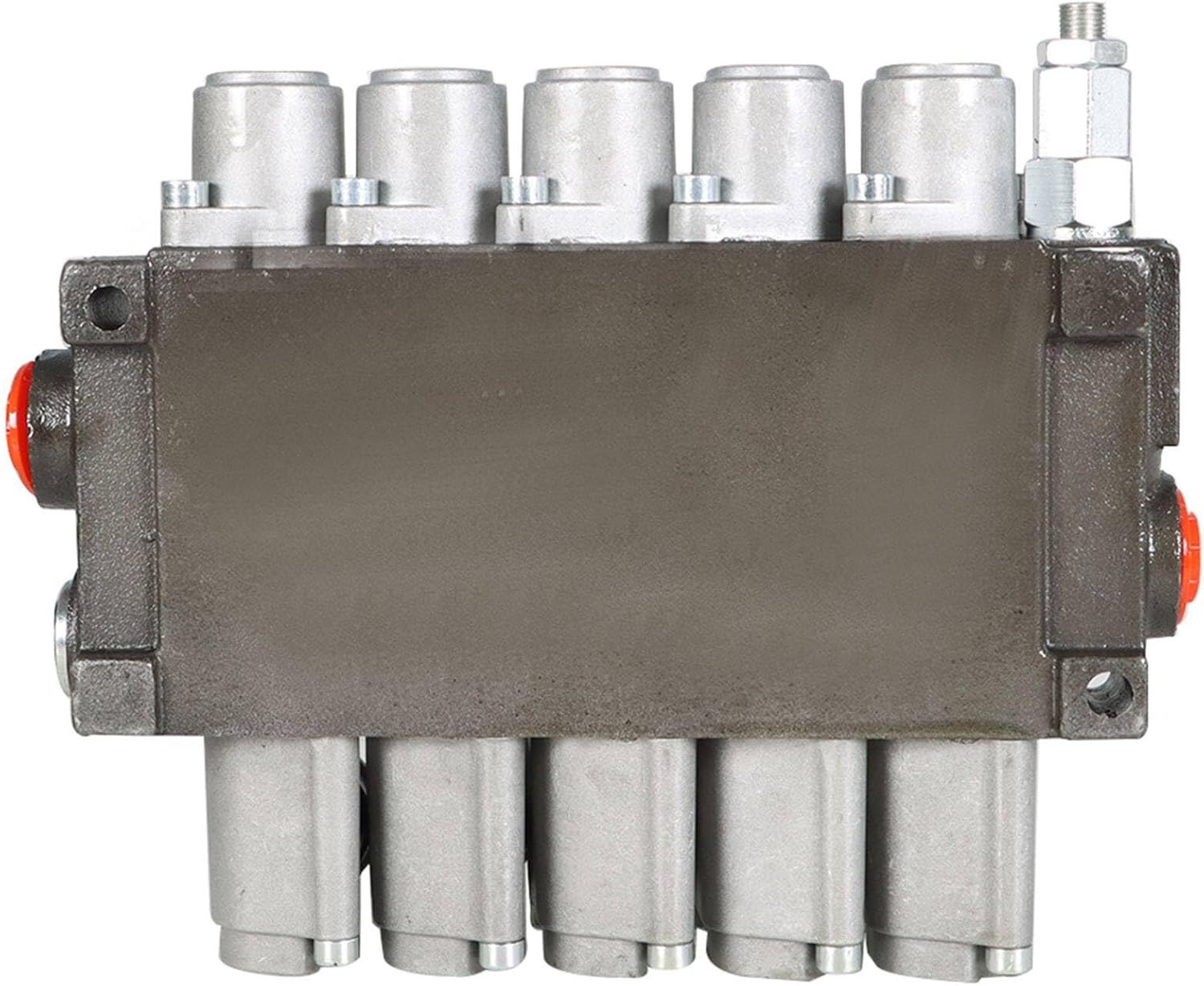 Hydraulic Control Valve, 5 Spool 13 GPM 3600 PSI SAE Ports, Double Acting Hydraulic Valve for Tractors Loaders Log Splitters