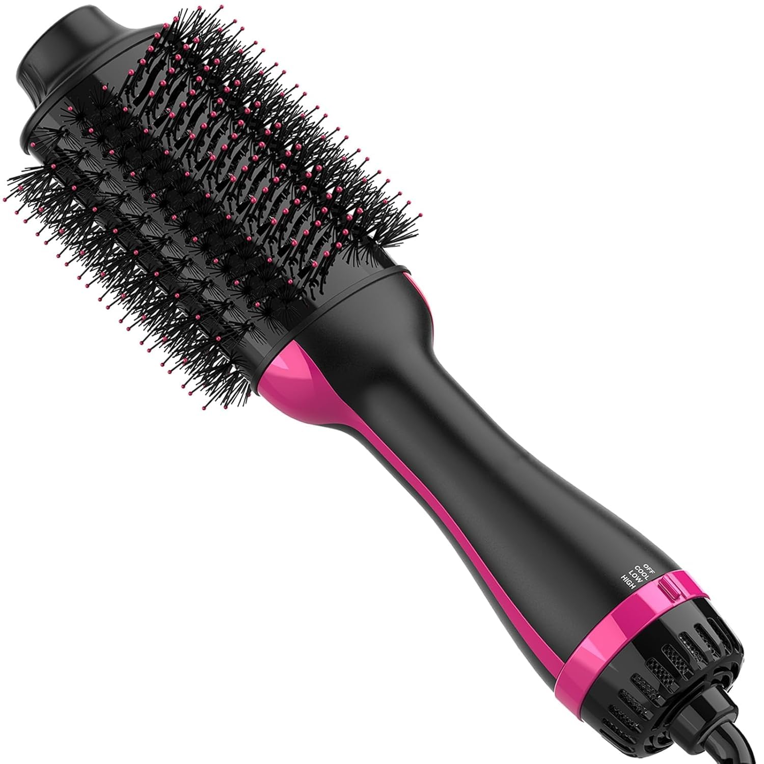 HOMKANA Hair Dryer Brush, 4 in 1 One Step Hair Dryer and Styler Volumizer, Professional Hot Air Brush with Negative Ion An...