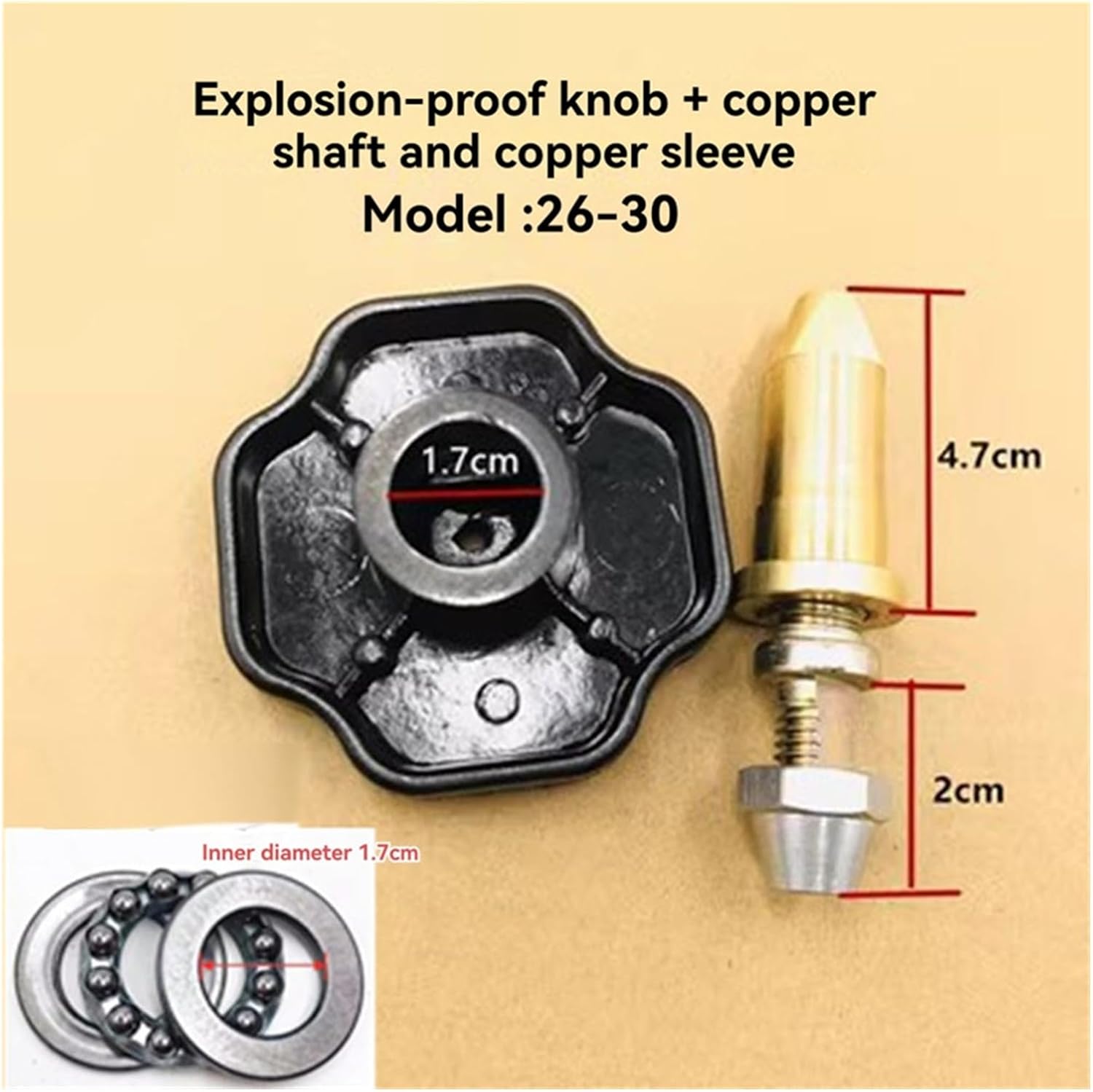 B43C Replacement Knob Universal Pressure Cooker Maintenance Set 26-30Cm Pressure Cooker Parts Kit