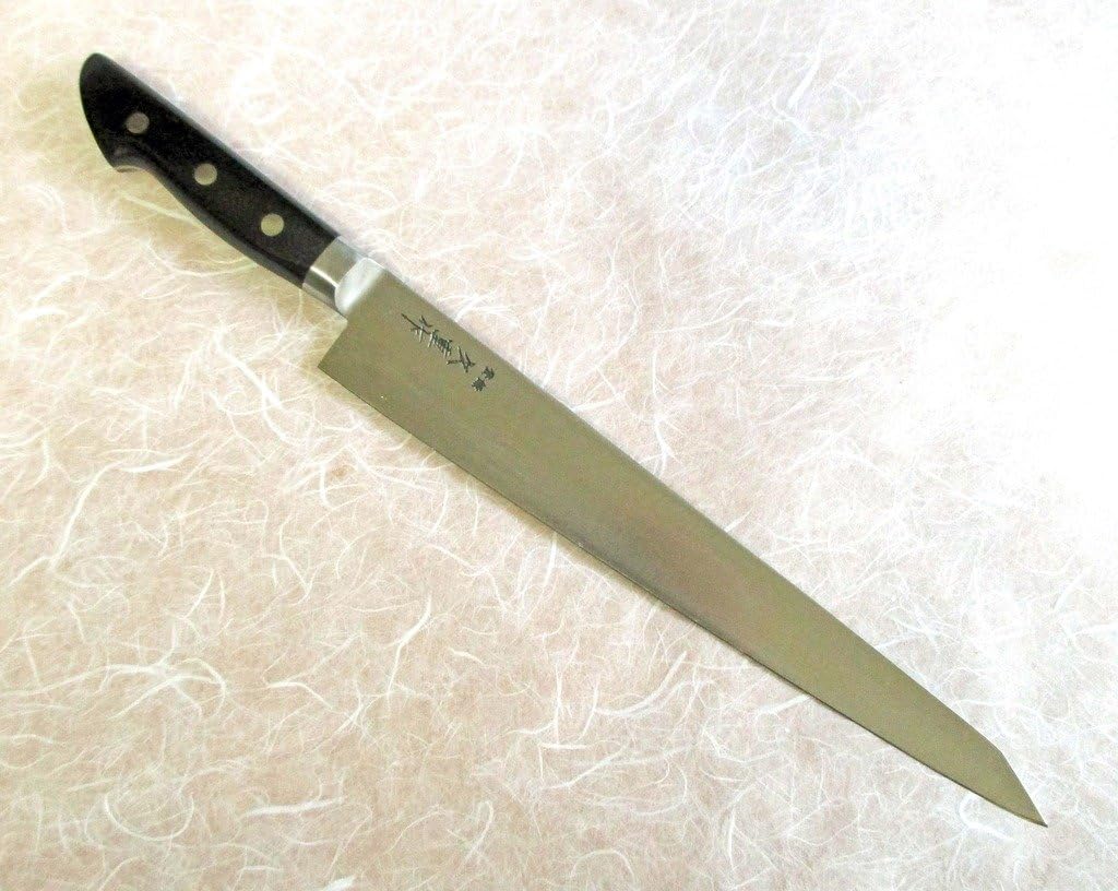 Hisashige/Hi Carbon Japan Steel, Japanese Professional Knife,Slicer SUJIBIKI (240mm/9.4")