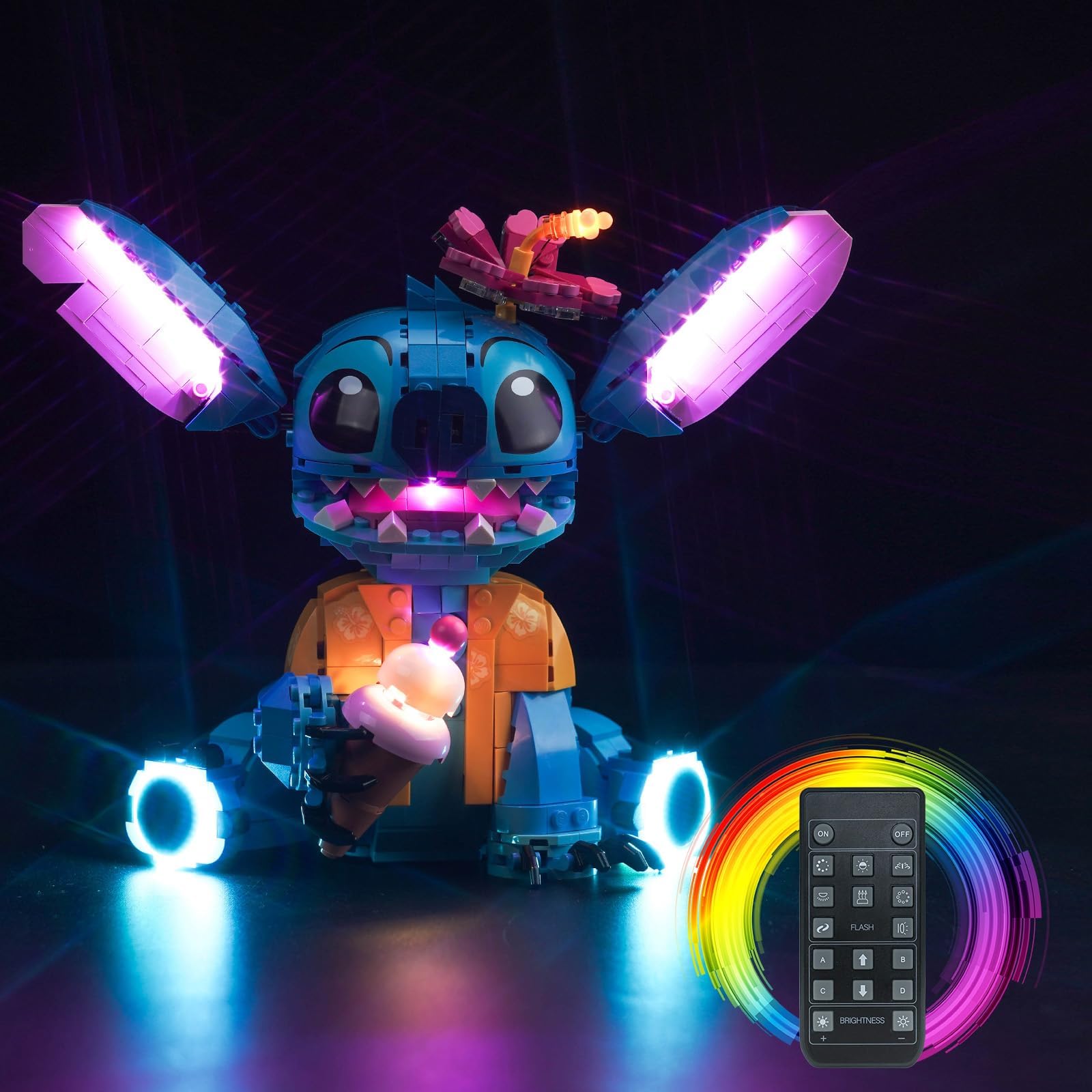 Amazon.com: VONADO LED Light Kit Compatible with Lego Stitch 43249